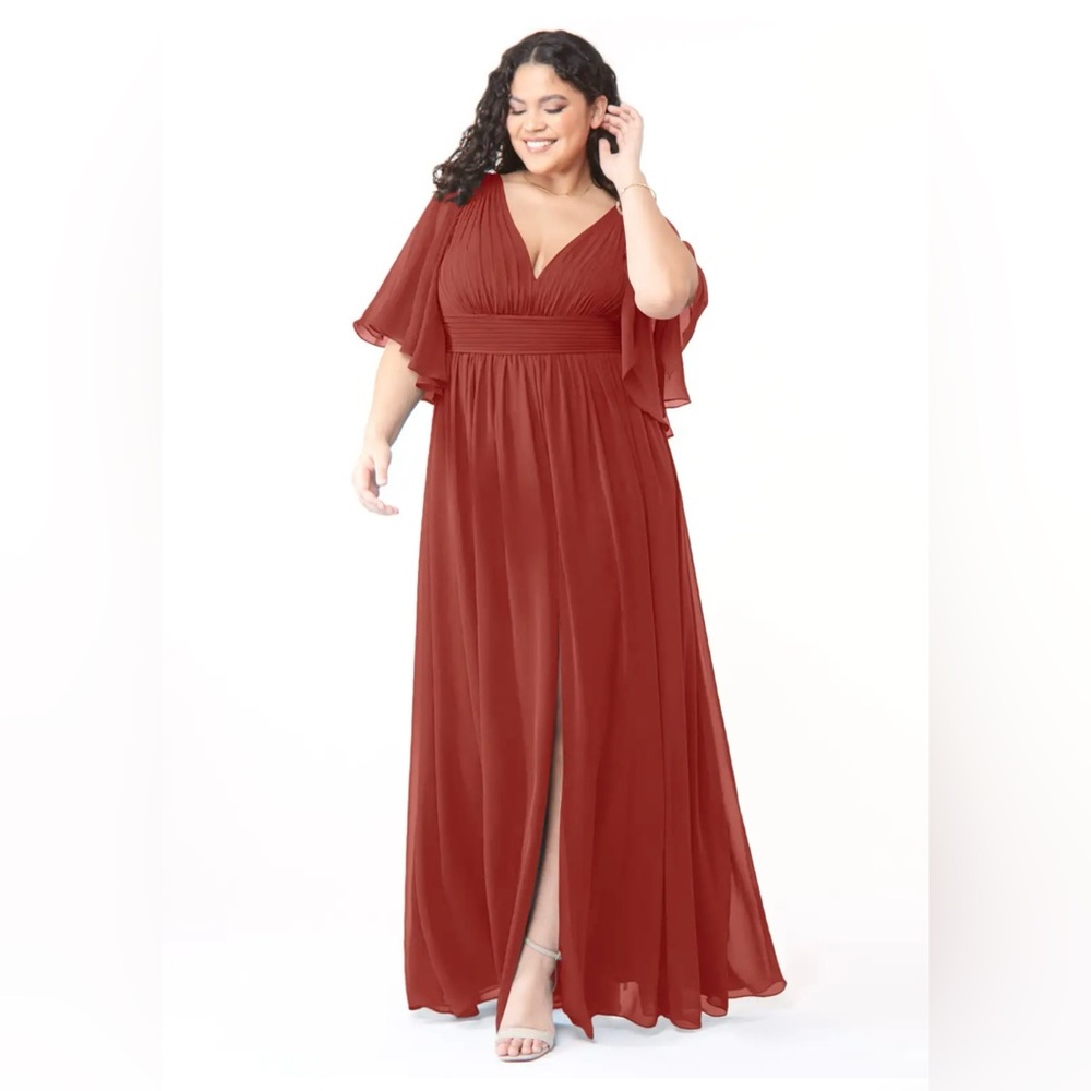 Bridesmaids dress, Terracotta